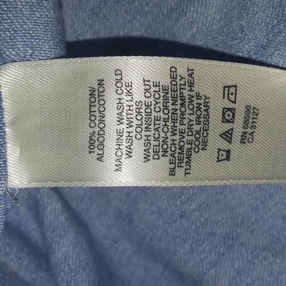 DKNY JEANS  LONG SLEEVE SHIRT - Picture 5 of 5